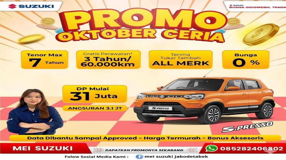 Promo Suzuki Spresso